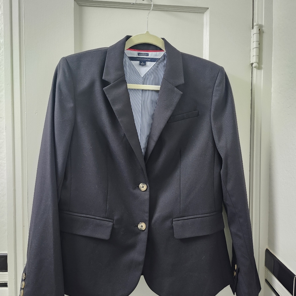 Tommy Hilfiger Women's Black Blazer